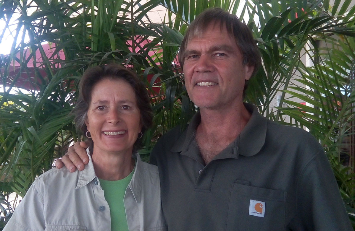 Steve and Bethany Friberg in Tanzania
